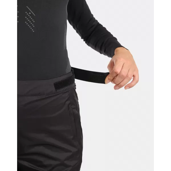  Dámské nepromokavé outdoorové kalhoty KILPI ALPIN-W WL0402KI ČERNÁ 