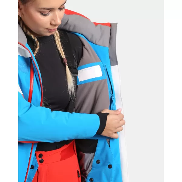  Prémiová lyžařská bunda KILPI DEXEN-U WU0150KI ČERNÁ/ČERVENÁ 