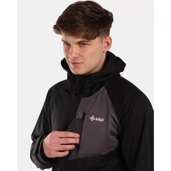  Pánská softshellová bunda KILPI BELTRA-M YM0110KI ČERNÁ 