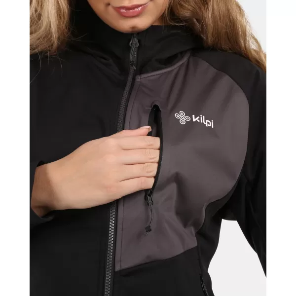  Dámská softshellová bunda KILPI BELTRA-W YL0110KI ČERNÁ 