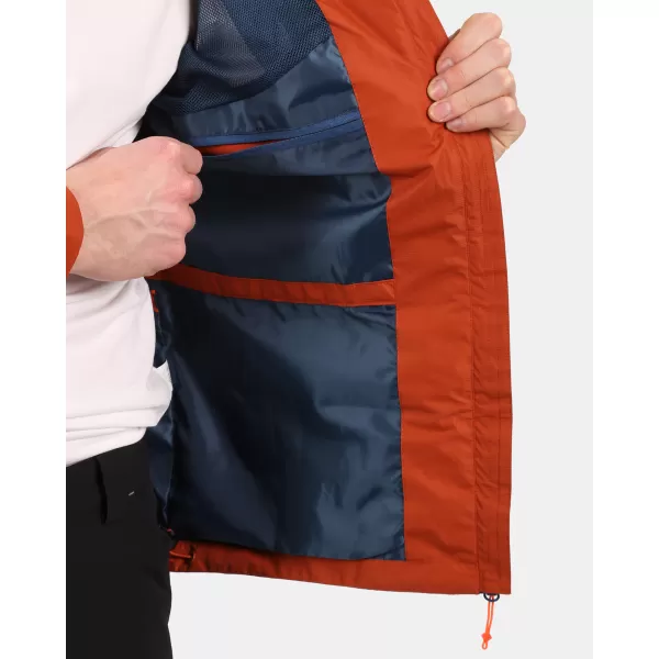  Pánská bunda KILPI SONNA-M YM0105KI HNĚDÁ 