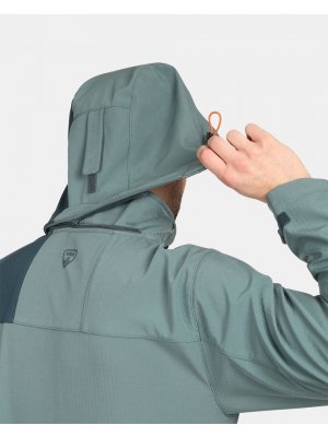 Pánská softshellová bunda KILPI ONTAVIO-M YM0111KI KHAKI