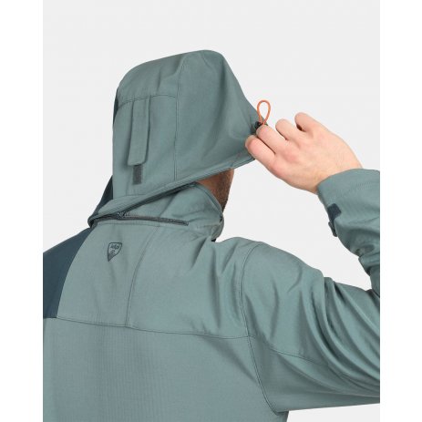  Pánská softshellová bunda KILPI ONTAVIO-M YM0111KI KHAKI 
