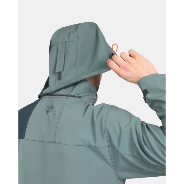  Pánská softshellová bunda KILPI ONTAVIO-M YM0111KI KHAKI 