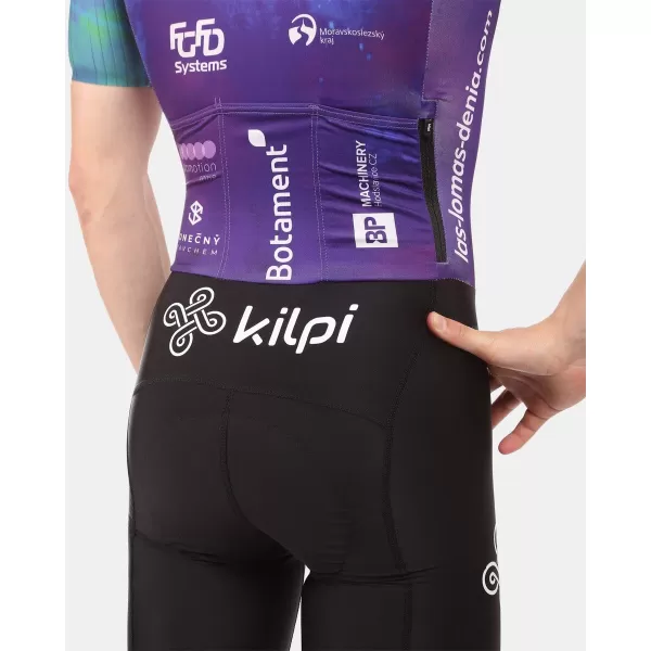  Cyklistická kombinéza s krátkým rukávem KILPI AURORA-M YM0367KI MODRÁ 
