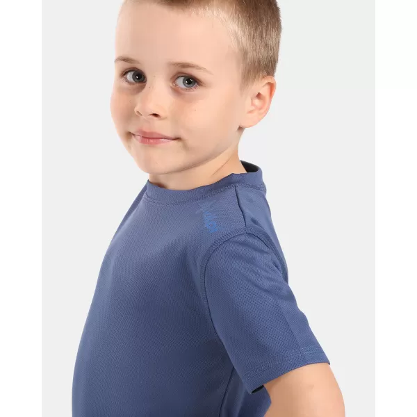  Dětské funkční triko KILPI DIMA-J YJ0301KI TMAVĚ MODRÁ 