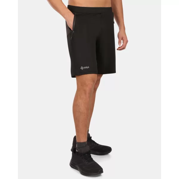  Pánské fitness šortky KILPI NANTES-M YM0417KI ČERNÁ 