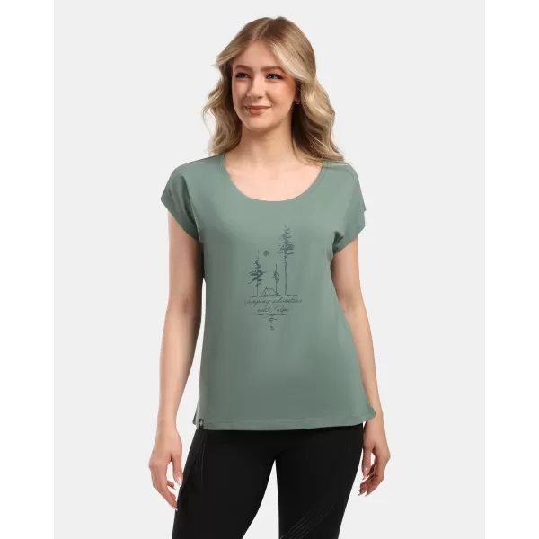  Dámské triko KILPI ROANE-W YL0364KI KHAKI 
