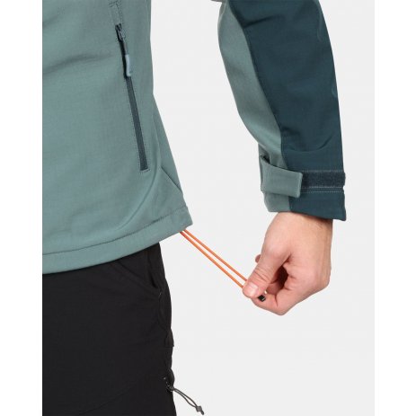  Pánská softshellová bunda KILPI ONTAVIO-M YM0111KI KHAKI 