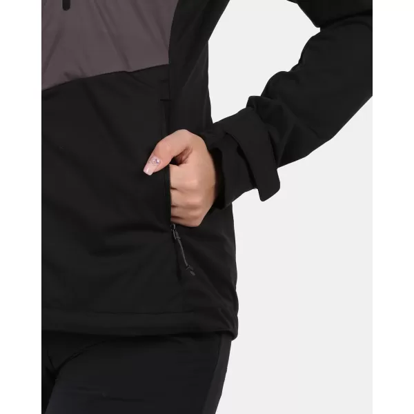  Dámská softshellová bunda KILPI BELTRA-W YL0110KI ČERNÁ 