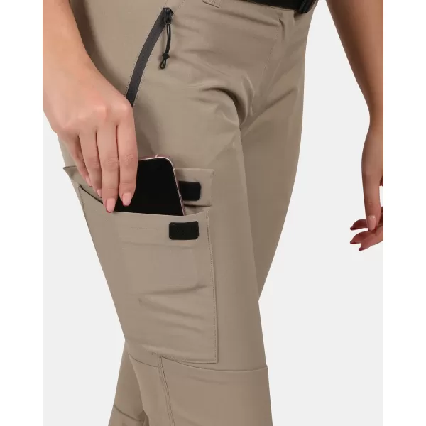  Dámské kalhoty KILPI BELVELA-W YLX405KI KHAKI 