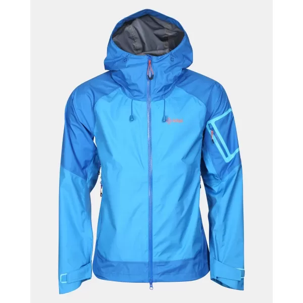 Pánská hardshellová bunda KILPI MAMBA-M YM0101KI MODRÁ