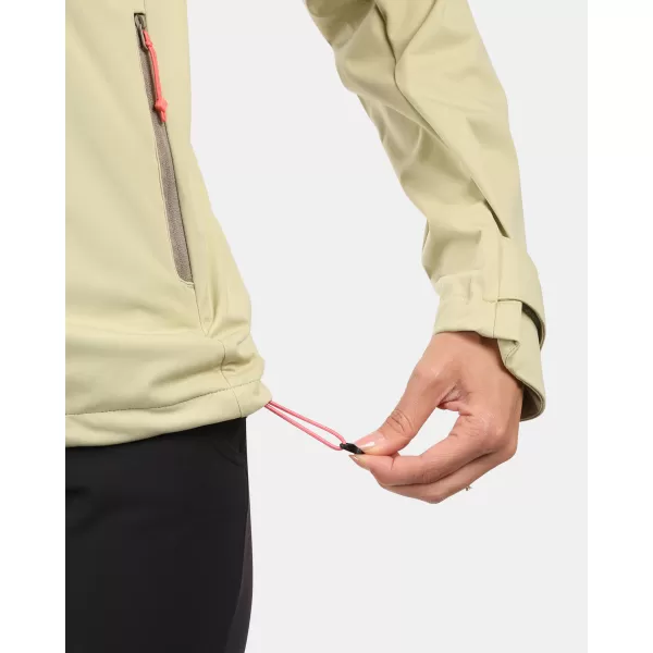  Dámská softshellová bunda KILPI BELTRA-W YL0110KI BÉŽOVÁ 