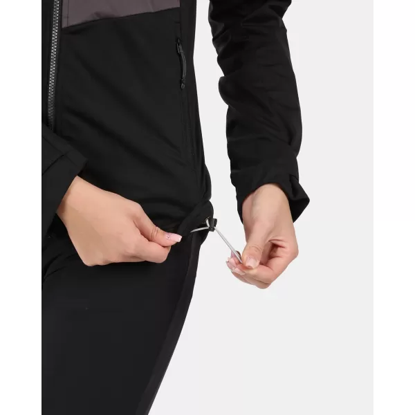 Dámská softshellová bunda KILPI BELTRA-W YL0110KI ČERNÁ 